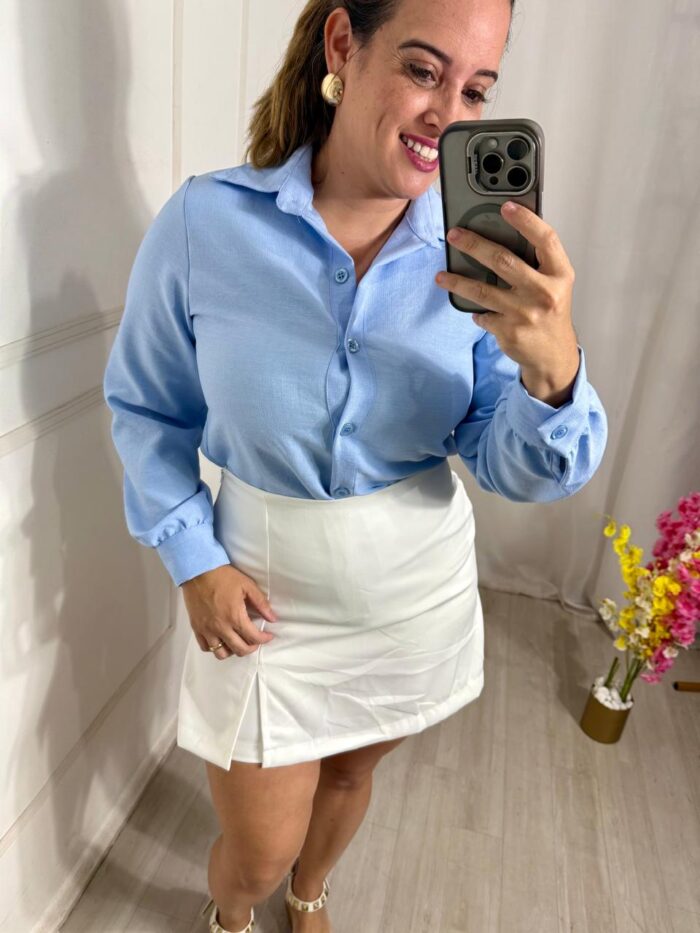 Blusa botão