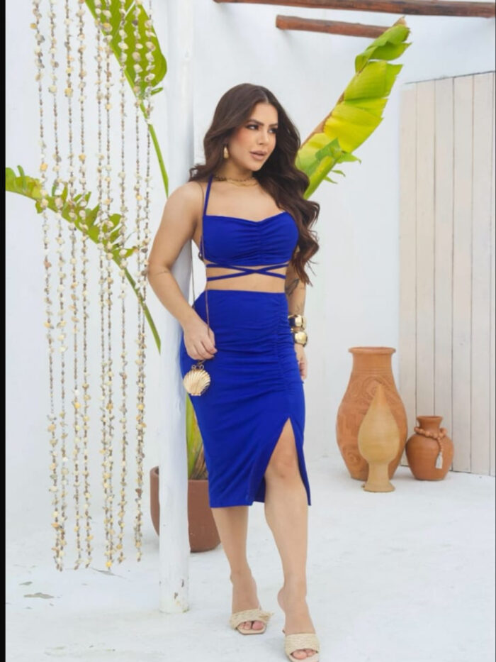Conjunto suede