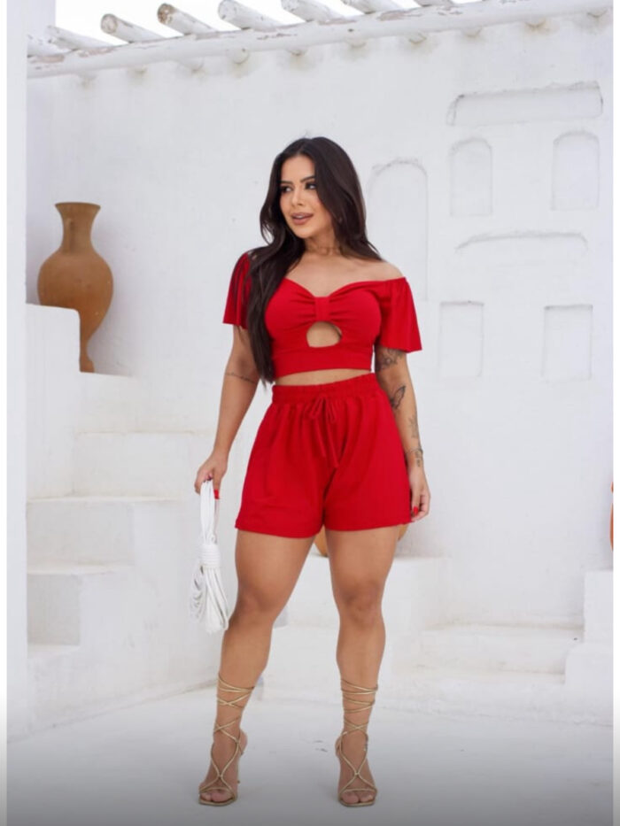 Conjunto suede