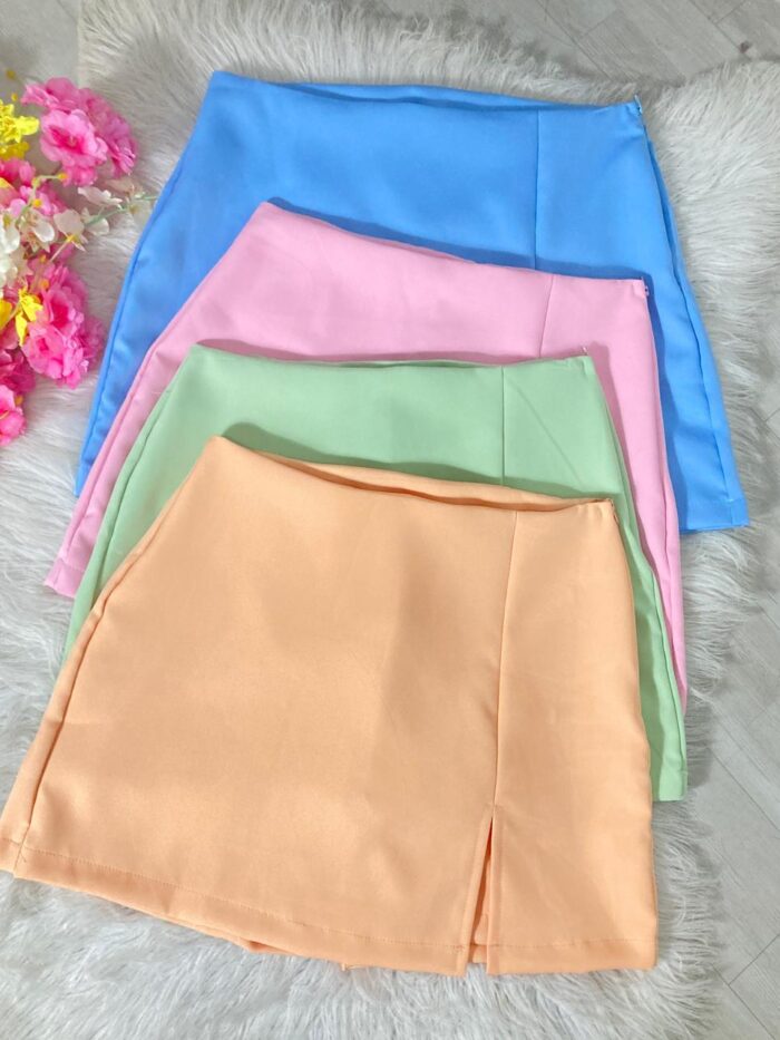Short saia alfaiataria