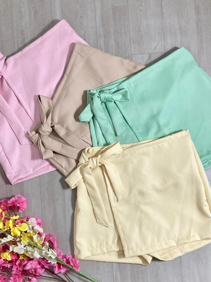 Short saia alfaiataria