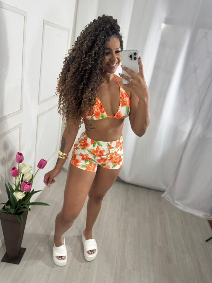 Conjunto biquíni + short