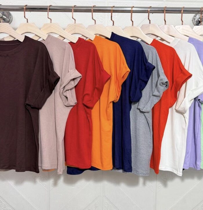 Blusa manga dobrada plus EXG