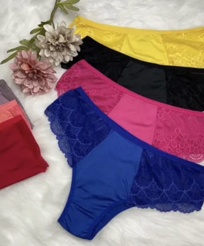 Calcinha plus size renda