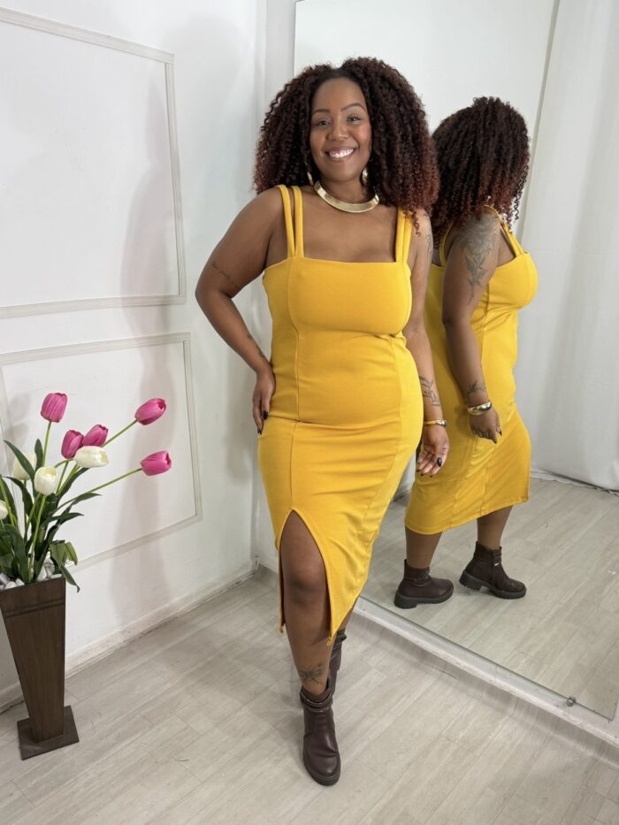 Vestido Duas Alça plus